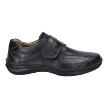Load image into Gallery viewer, Josef Seibel Black Velcro Shoe New Anvers 02