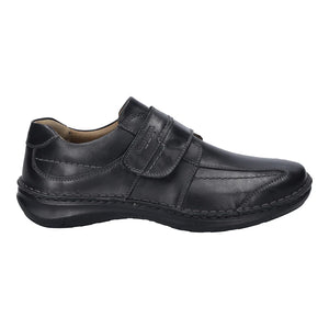 Josef Seibel Black Velcro Shoe New Anvers 02