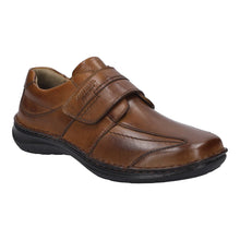 Load image into Gallery viewer, Josef Seibel Cognac Velcro Shoe New Anvers 02