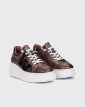 Load image into Gallery viewer, Wonders Platform Trainers plum black A-2660