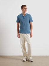 Load image into Gallery viewer, Farah Blue Polo Shirt F4KSC017 405