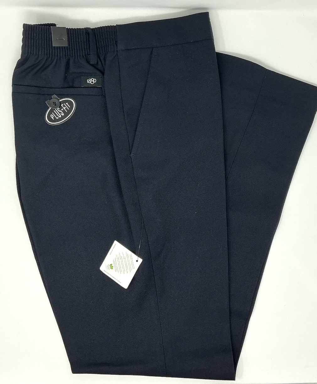 1880 Club Boys Plus Fit Navy School Trousers 62763 79