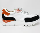 Jose Saenz White Navy Trainers 2287