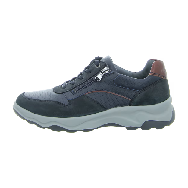 Waldlaufer Wide Navy Trainers 718006 479