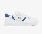 Lacoste White Blue Leather Trainers 48SMA0031 042