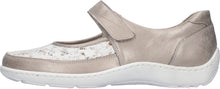 Load image into Gallery viewer, Waldläufer Henni Beige Velcro Shoe 496H33-329-503