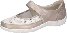 Load image into Gallery viewer, Waldläufer Henni Beige Velcro Shoe 496H33-329-503