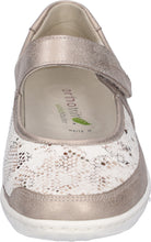 Load image into Gallery viewer, Waldläufer Henni Beige Velcro Shoe 496H33-329-503