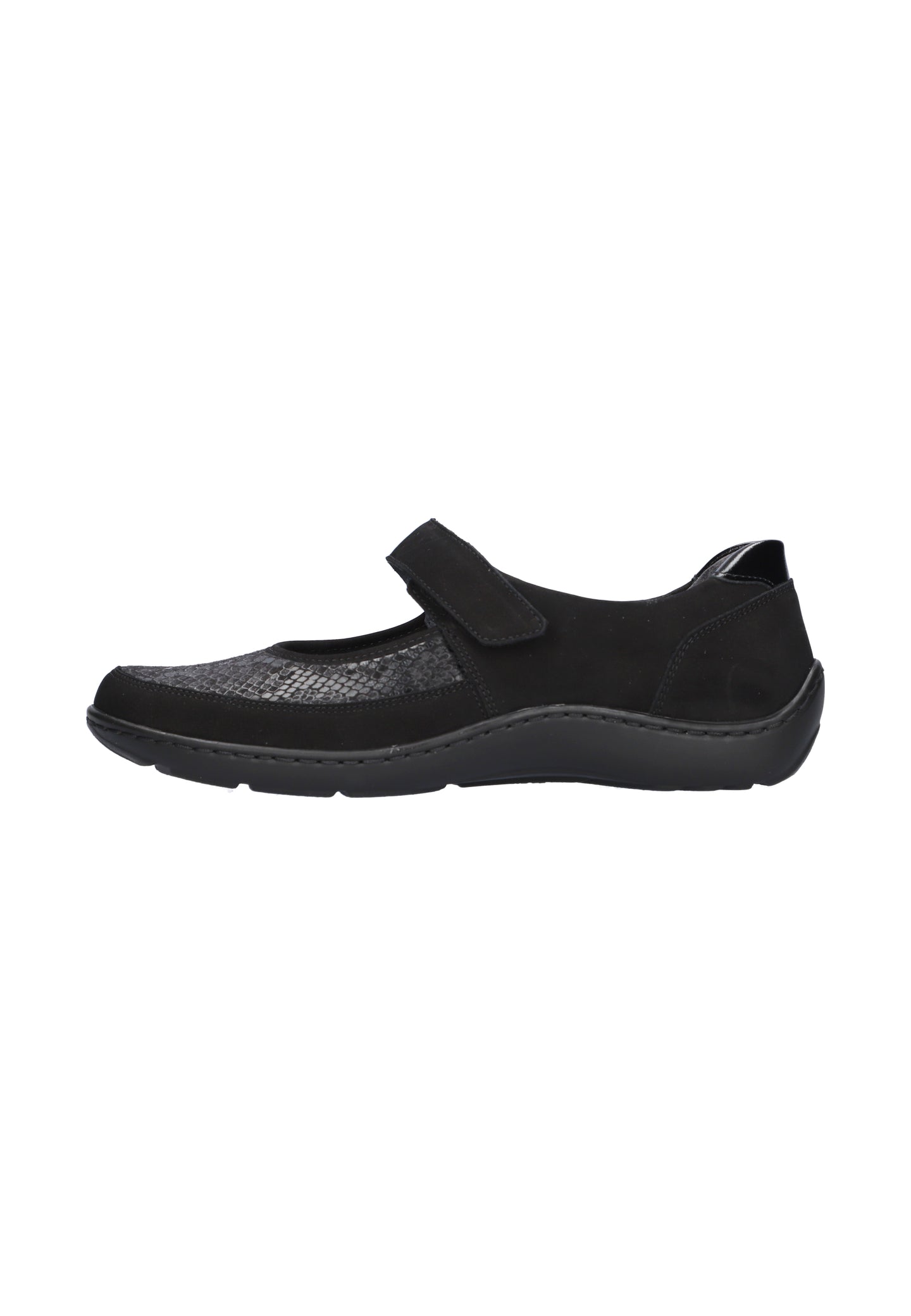 Waldläufer Black Velcro Shoe 496H33-350-001
