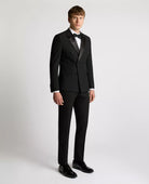 Remus Uomo Black Slim Tux Jacket 12165d 00