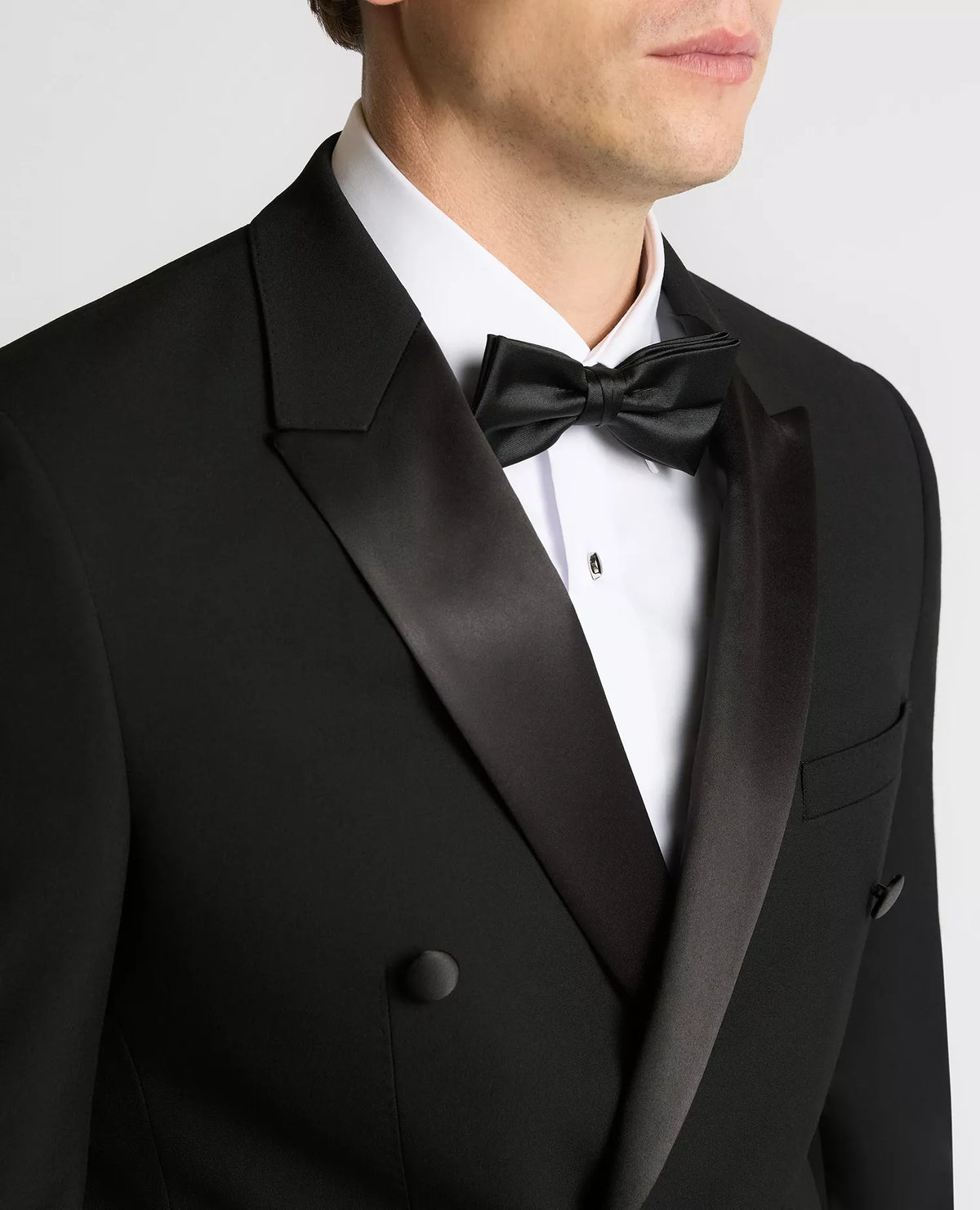Remus Uomo Black Slim Tux Jacket 12165d 00