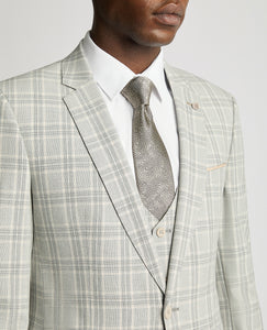Remus Uomo 12265 03 | Grey Check Suit Jacket