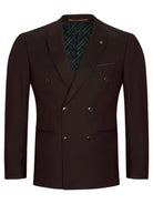 Remus Uomo Burgundy Double Breasted Suit Jacket 12742d 69