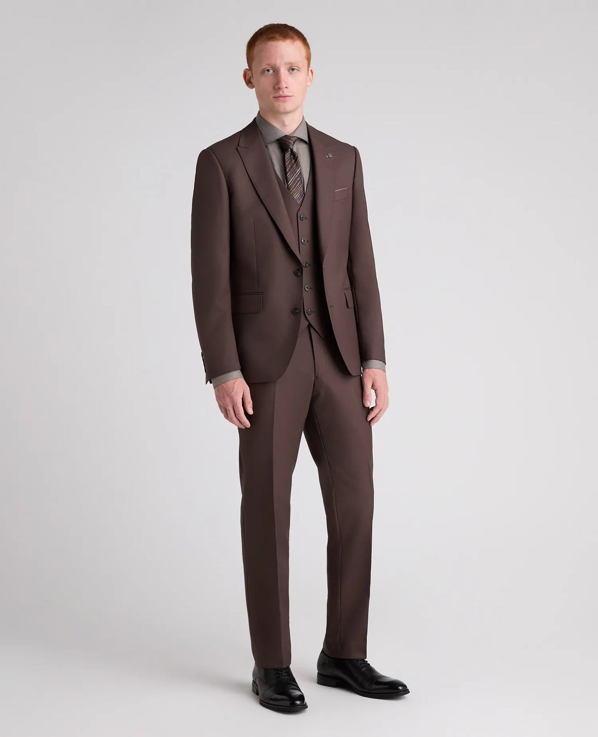 Remus Uomo Pepe Brown Suit Jacket 42741 47