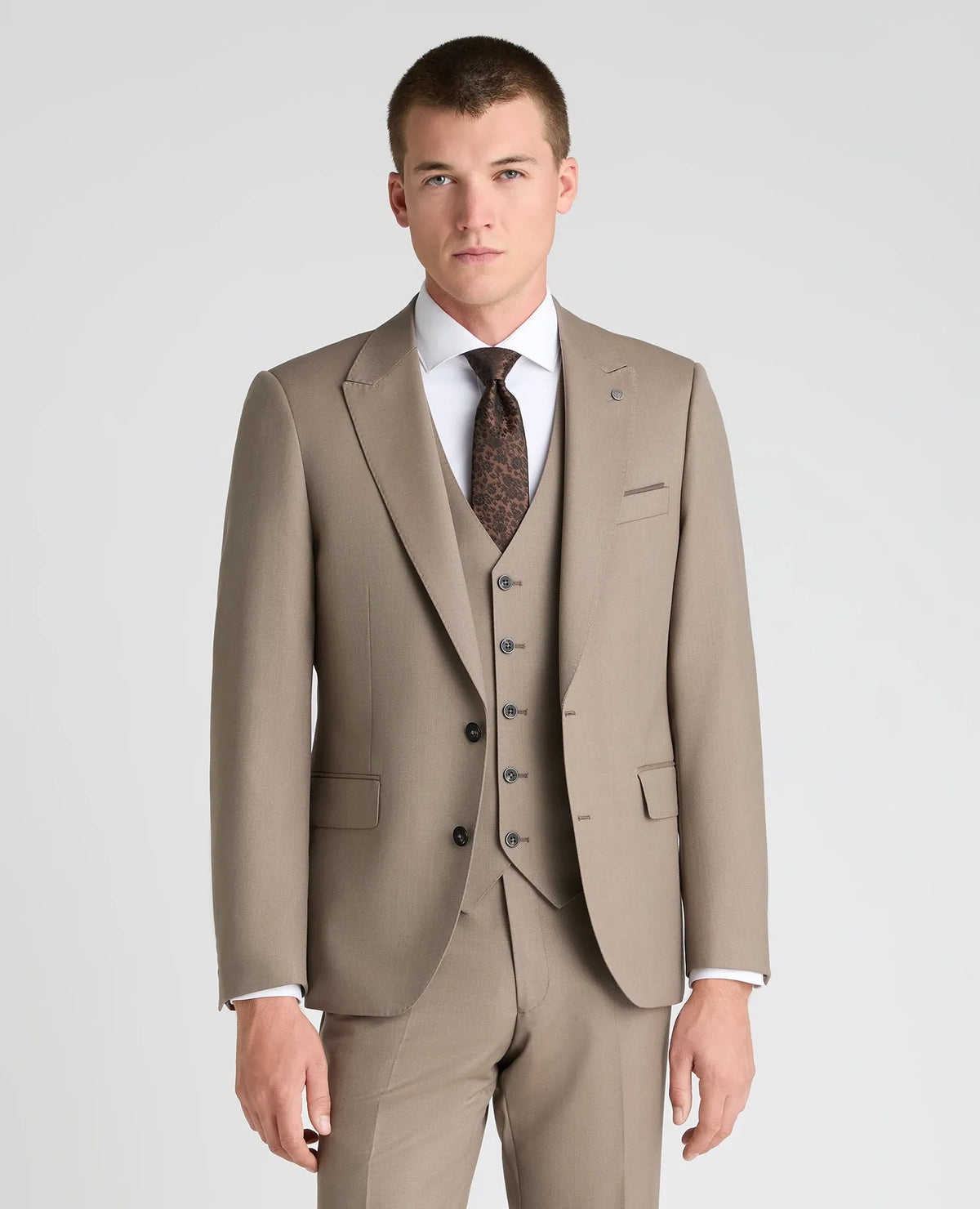 Remus Uomo Pepe Taupe Suit Jacket 42741 96