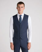 Remus Uomo Peppe Blue Waistcoat 52741 27