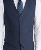 Remus Uomo Peppe Blue Waistcoat 52741 27