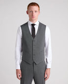 Remus Uomo Peppe Grey Waistcoat 52746 07