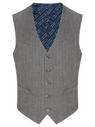 Remus Uomo Peppe Grey Waistcoat 52746 07
