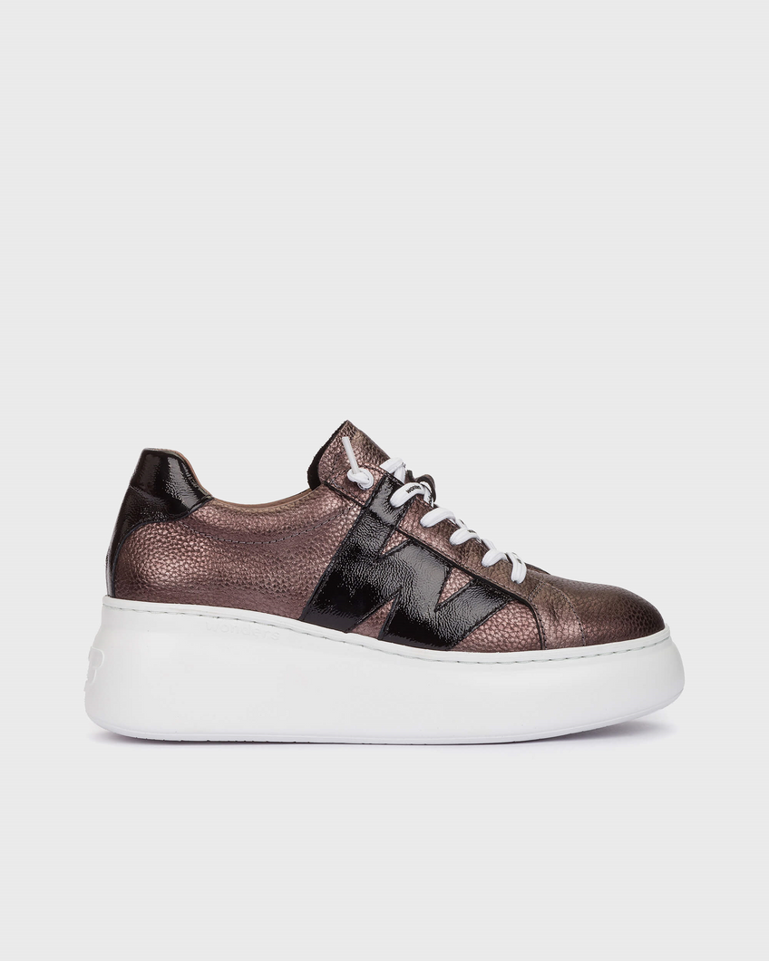 Wonders Platform Trainers plum black A-2660