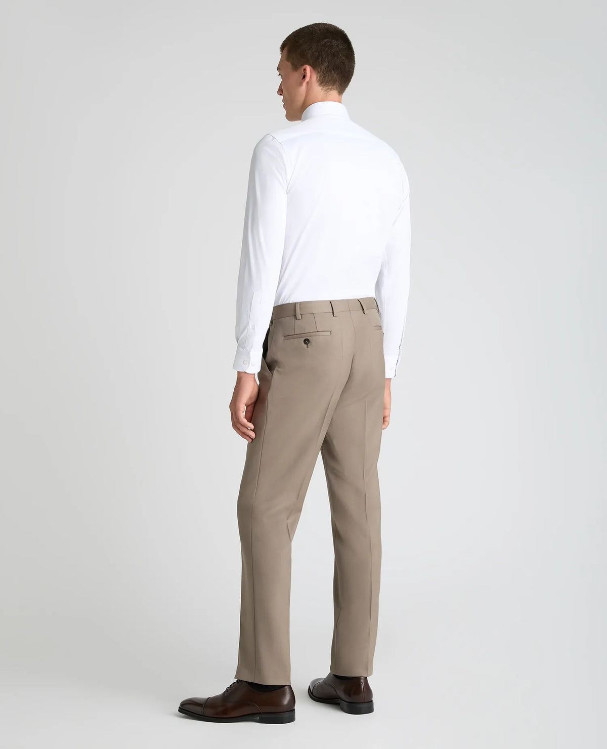 Remus Uomo Peppe Taupe Suit Trousers 72741 96