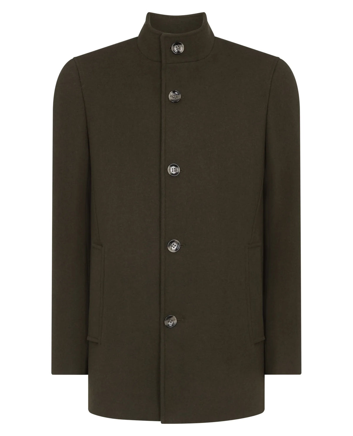 Remus Uomo Jonah Green Wool Coat 90374 37