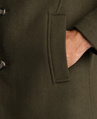 Remus Uomo Jonah Green Wool Coat 90374 37