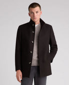 Remus Uomo Jonah Wool Coat Dark Brown 90374 49