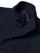 Remus Uomo Jonah Wool Coat Navy 90374 79