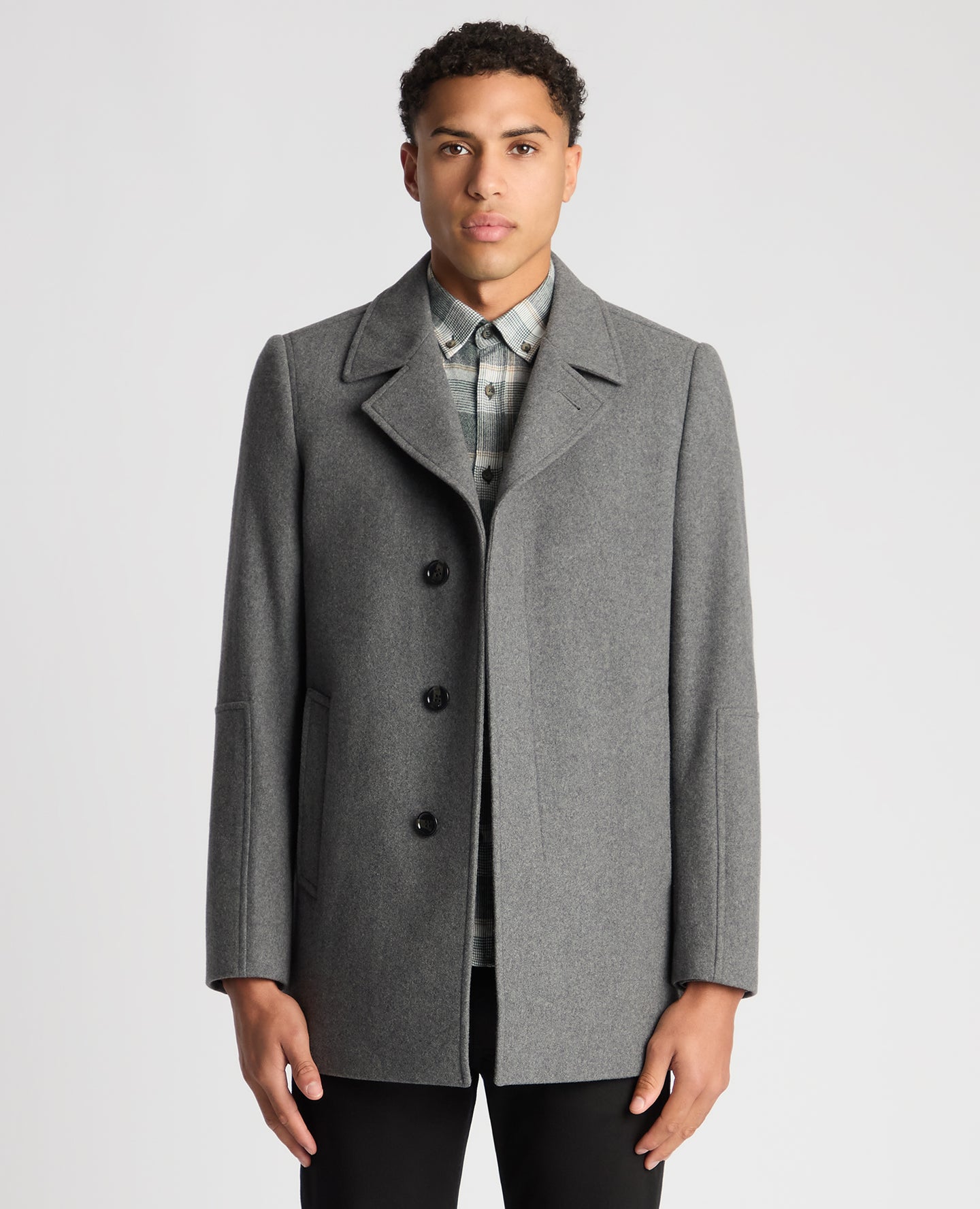 Remus Uomo 90700 07 Grey Coat