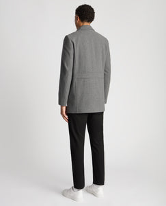 Remus Uomo 90700 07 Grey Coat