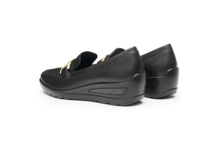 Ara Black Wedge Wide Shoe 12.50609.01