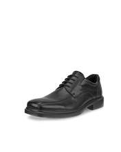 Load image into Gallery viewer, Ecco 500174 | Helsinki Leather Bike Toe Derby Shoe in Black