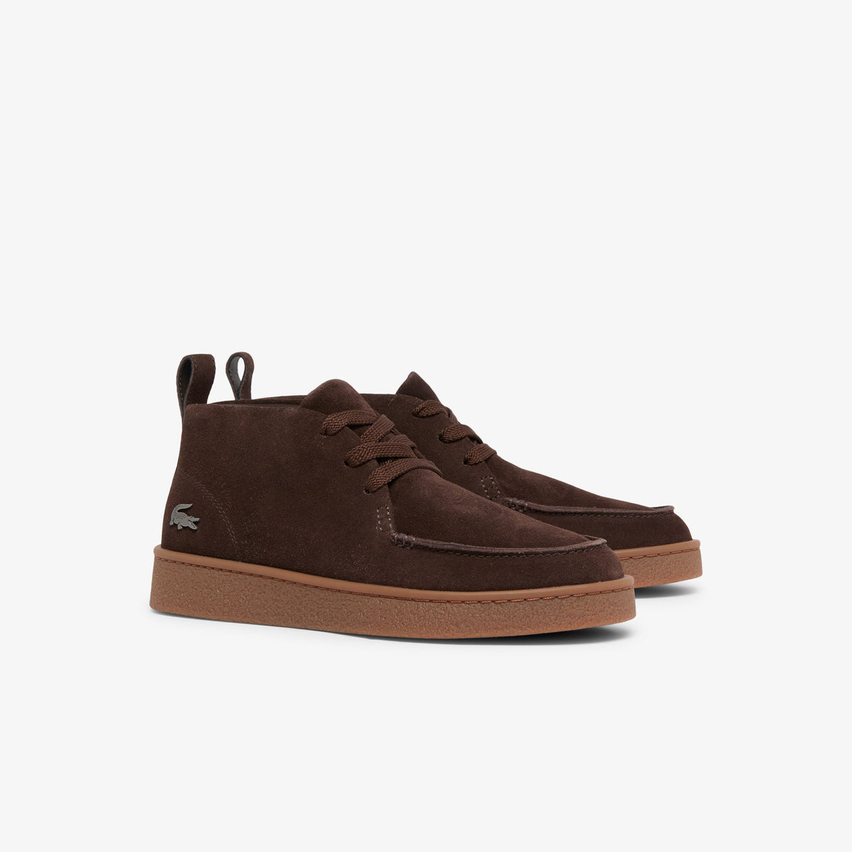 Lacoste Brown Suede Chukka Boots 5OSMA0028 031