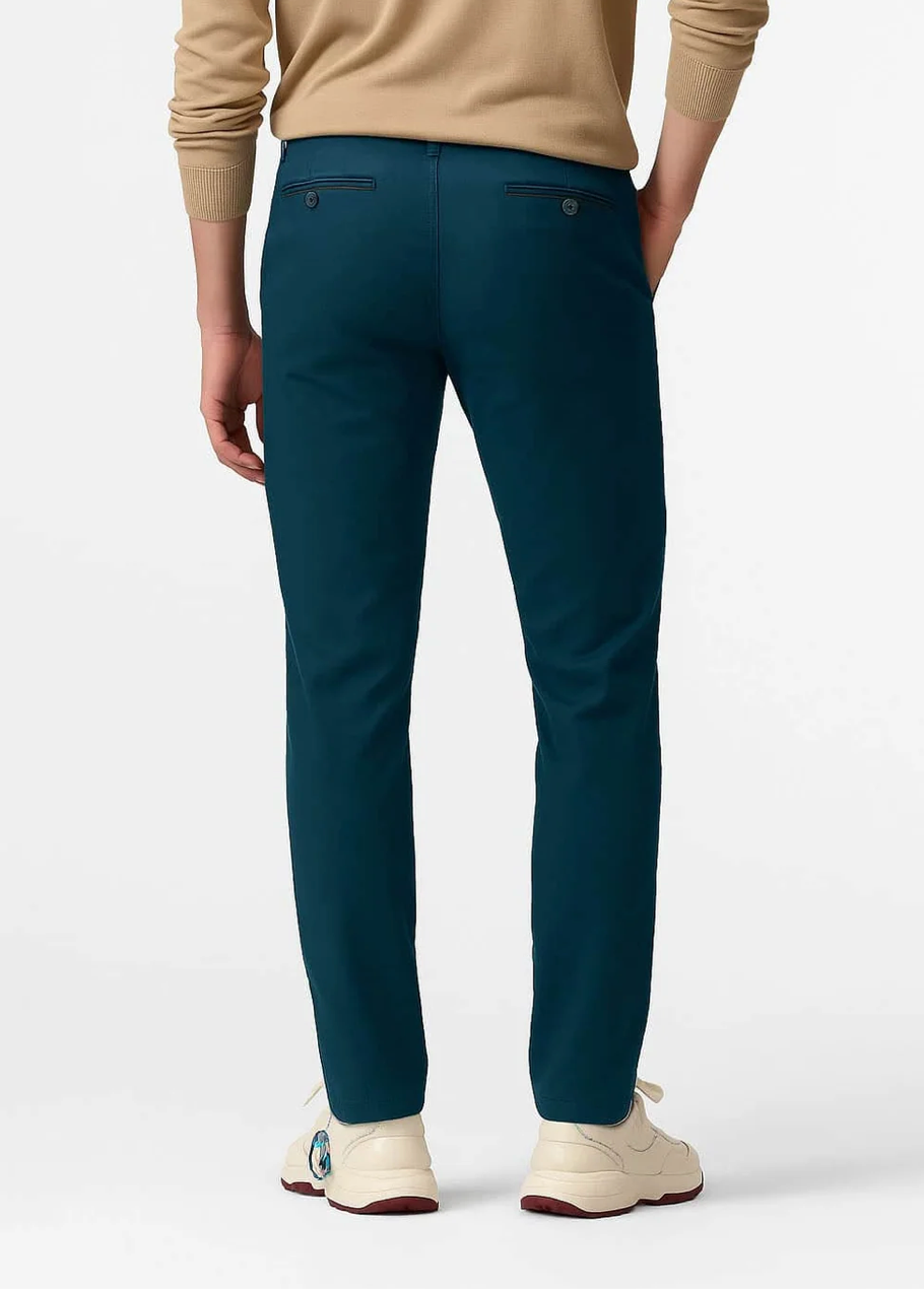 Meyer New York Teal Chinos 5617 16