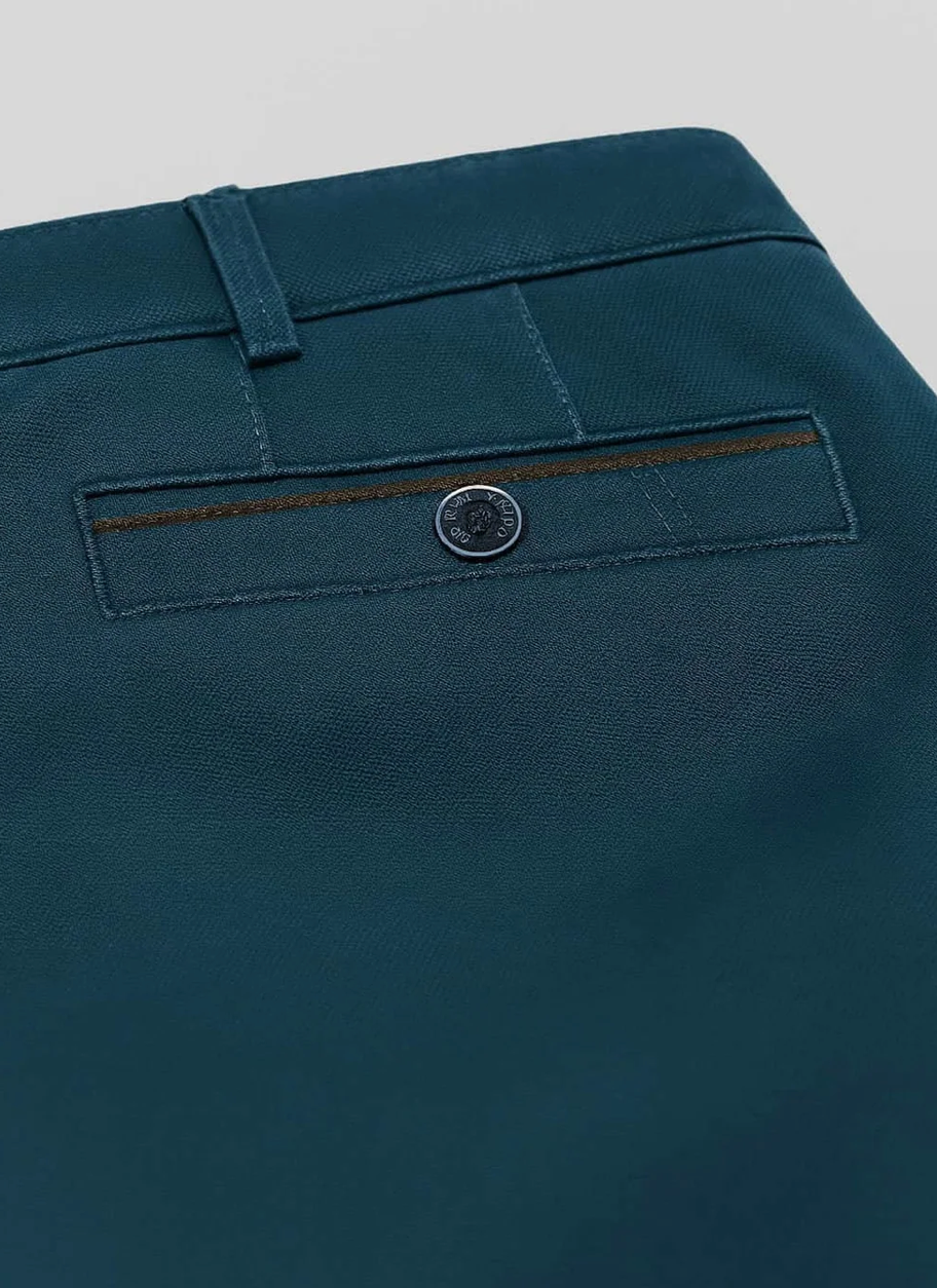 Meyer New York Teal Chinos 5617 16