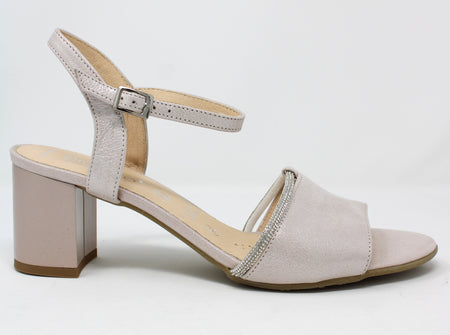 Bioeco Metallic Pink Heel Sandals 4040 2067+1661