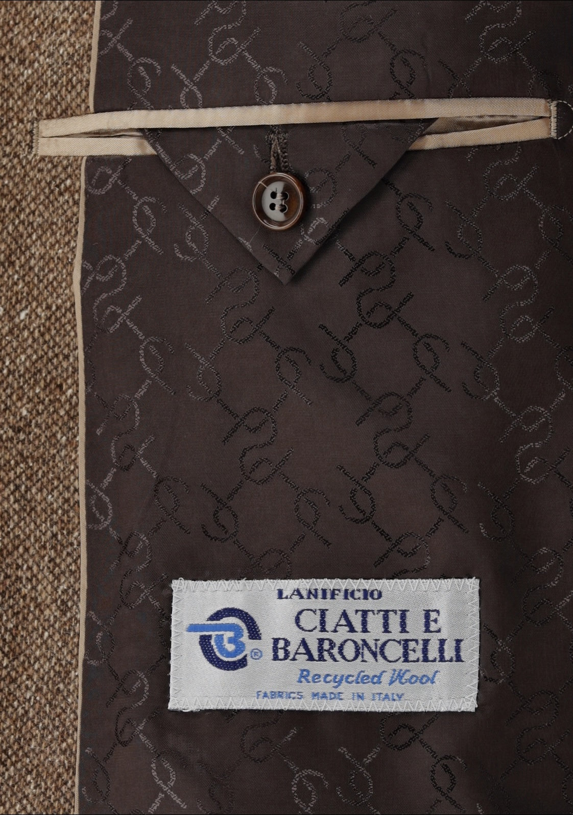 Carl Gross Brown Sports Jacket 62.331s1 72