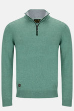 Load image into Gallery viewer, 6th Sense Harry Zip Jumper Peppermint Green