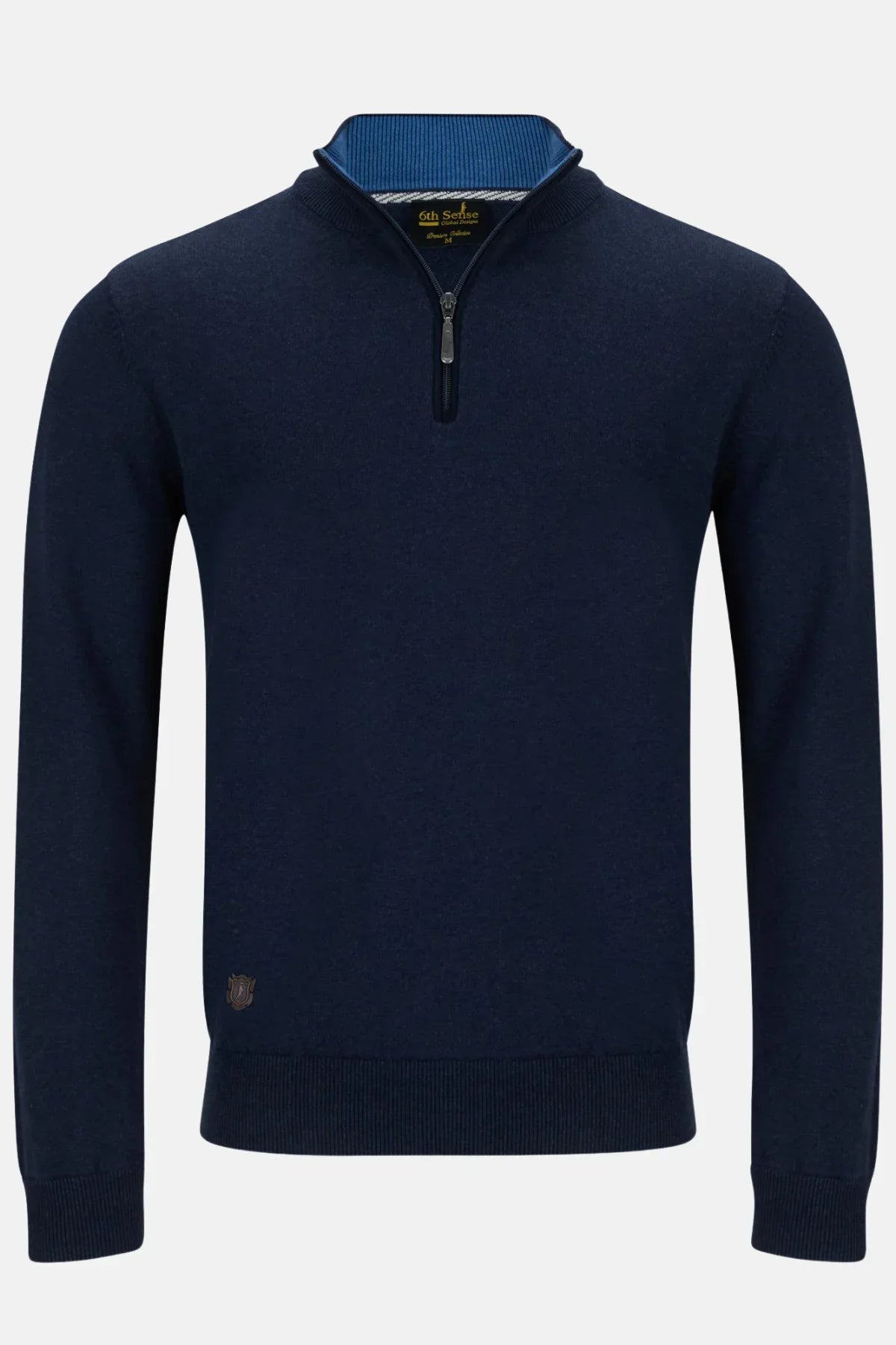 6th Sense Harry Zip Jumper Navy