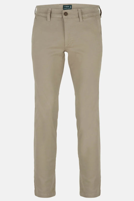 6th Sense Khaki Beige Chinos Kansas