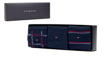 Load image into Gallery viewer, Tommy Hilfiger 701224445001 | 3 Pack Socks Giftbox in Navy (Size 43-46)