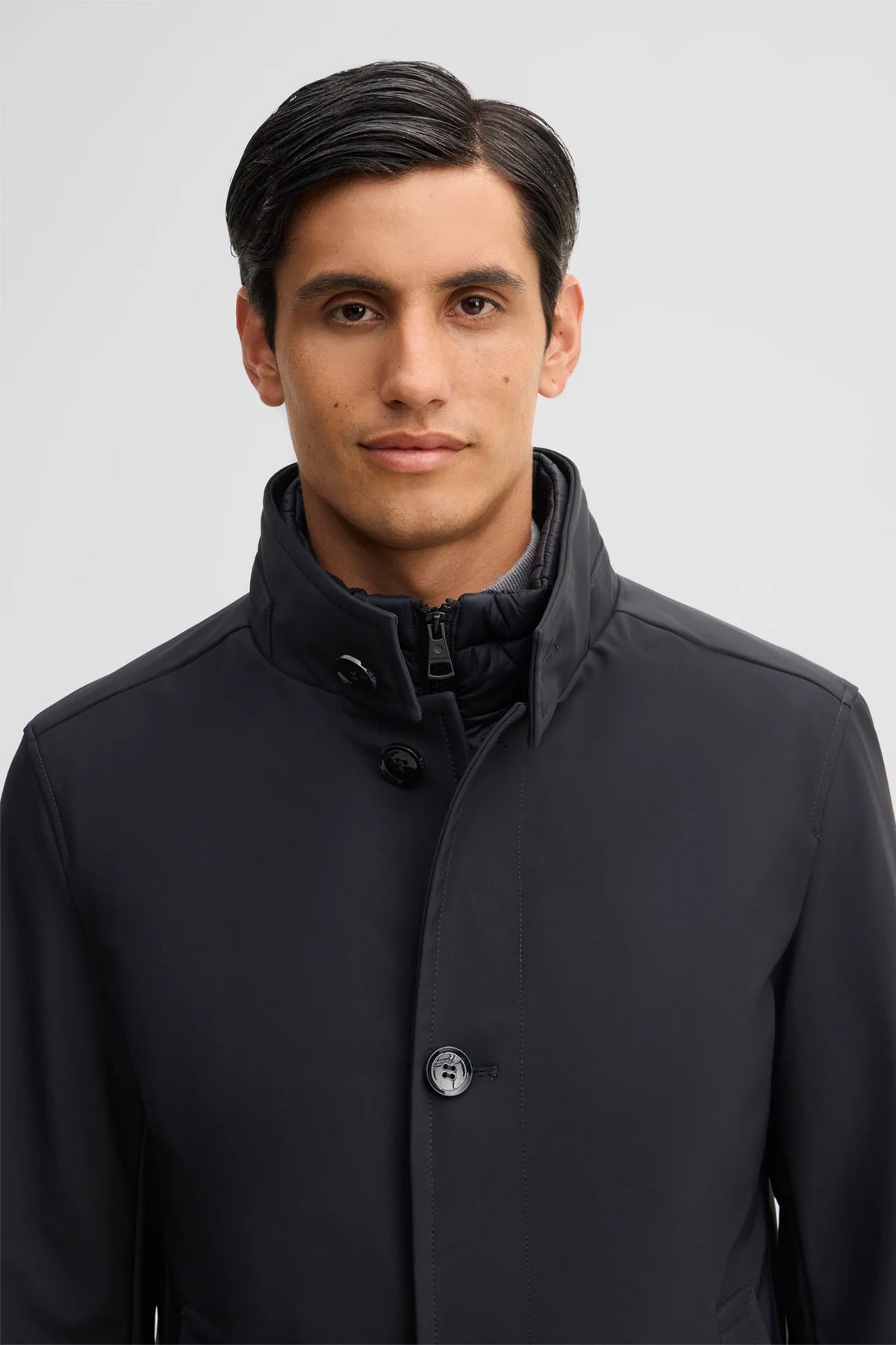 Strellson Navy Coat Finlay Flex 12