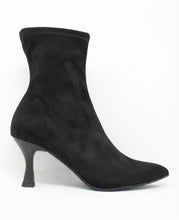 Load image into Gallery viewer, Miss Elastic Black Suede Slip On Boots 78042 05 Ante Str