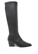 Load image into Gallery viewer, Miss Elastic Slip On Black Boots 78150 05 West Str Negro