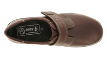 Load image into Gallery viewer, Easy B Velcro Shoe Burgundy Rory 2V
