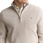 Gant Beige Zip Knit 8030292 215
