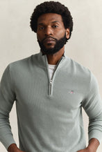Load image into Gallery viewer, Gant Grey Green Zip Knit 8030292 10