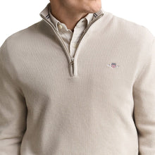 Load image into Gallery viewer, Gant Beige Zip Knit 8030292 215
