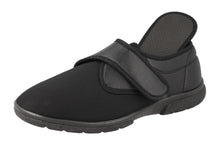 Load image into Gallery viewer, Easy B Black Velcro Shoe Carlton 2V